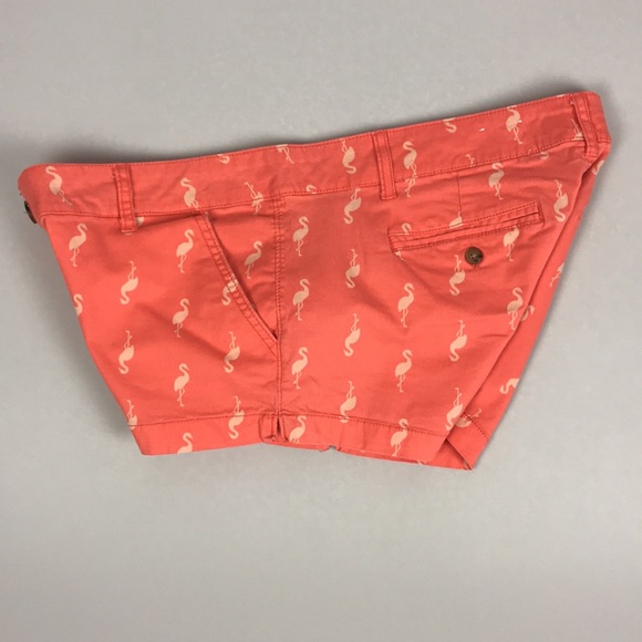 Peach Flamingo Shorts - Picture 7 of 10